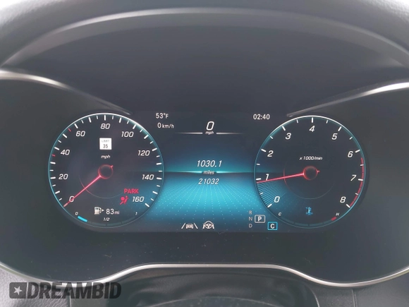 2022 Mercedes-Benz GLC 300 z VIN W1N0G8EB7NG102309, wystawiony jako IAAI lot #41778212 z przebiegiem 21 032 mil mil oraz . Historia ofert i sprzedaży dostępna na DreamBid. Obrazek 7.