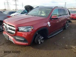 2021 Mercedes-Benz GLS 450 with VIN 4JGFF5KE4MA423240, listed as a Copart auction lot 80464263 with 34,049 mi miles and . Bid and sale history available at DreamBid. Image 1.