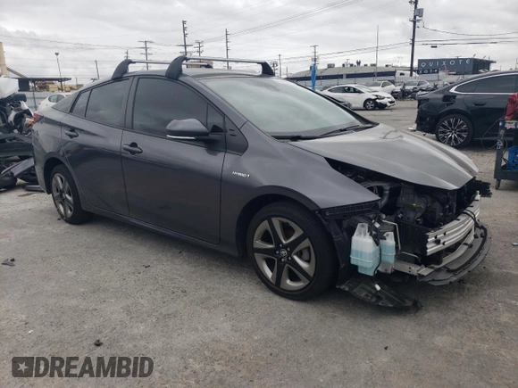 2022 Toyota Prius L Eco z VIN JTDKAMFU8N3180132, wystawiony jako Copart lot #52928455 z przebiegiem 13 547 mil mil oraz Szkoda całkowita • Salvage title. Historia ofert i sprzedaży dostępna na DreamBid. Obrazek 4.