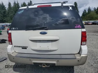 2005 Ford Expedition Eddie Bauer with VIN 1FMFU18535LA51658, listed as a Copart auction lot 61268125 with 210,363 mi miles and Salvage title. Bid and sale history available at DreamBid. Image 6.