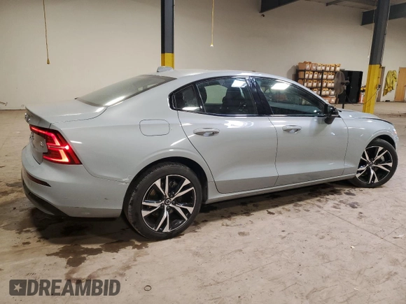 2024 Volvo S60 Core Dark Theme with VIN 7JRL12FK4RG322970, listed as a Copart auction lot 54515395 with 11,272 mi miles and Clean title. Bid and sale history available at DreamBid. Image 3.