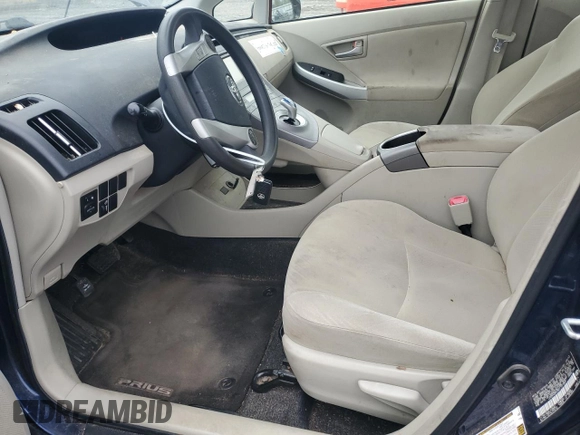2013 Toyota Prius One with VIN JTDKN3DU5D1731869, listed as a Copart auction lot 74419684 with 186,377 mi miles and Salvage Title. Bid and sale history available at carsss.com. Image 7.
