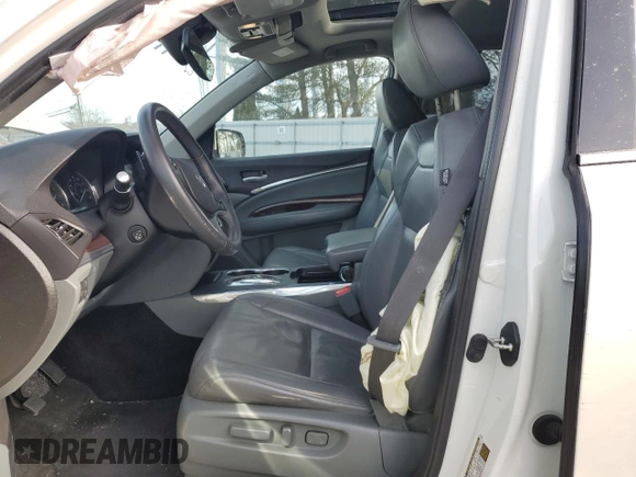 2016 Acura MDX w/Advance with VIN 5FRYD4H97GB043228, listed as a Copart auction lot 87448574 with 71,018 mi miles and Salvage Title. Bid and sale history available at carsss.com. Image 7.