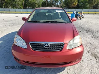 2008 Toyota Corolla CE with VIN 1NXBR32E68Z033223, listed as a Copart auction lot 55874055 with 156,500 mi miles and Clean Title. Bid and sale history available at DreamBid. Image 5.