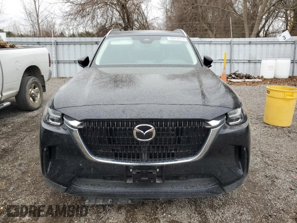 2024 Mazda CX-90 Premium Sport with VIN JM3KKCHA0R1122731, listed as a Copart auction lot 80454474 with 20,371 mi miles and Salvage title. Bid and sale history available at DreamBid. Image 5.