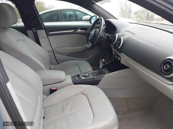 2016 Audi A3 1.8T Premium with VIN WAUA7GFF2G1017615, listed as a IAAI auction lot 41725731 with 70,332 mi miles. Bid and sale history available at carsss.com. Image 5.