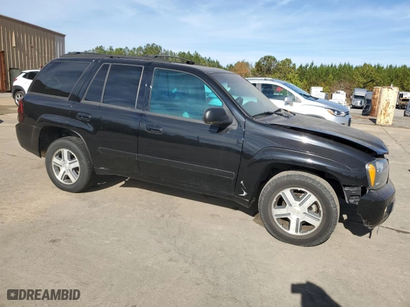 2007 Chevrolet TrailBlazer LT with VIN 1GNDS13S872151611, listed as a Copart auction lot 84597374 with 184,943 mi miles and Salvage Title. Bid and sale history available at carsss.com. Image 4.