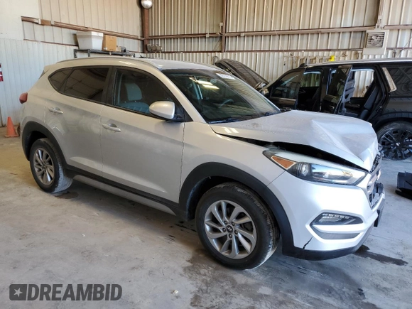 2018 Hyundai Tucson SEL Plus with VIN KM8J33A42JU760502, listed as a Copart auction lot 43236615 with 73,032 mi miles and Salvage Title. Bid and sale history available at carsss.com. Image 4.