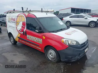 2015 Ram ProMaster City Cargo Tradesman z VIN ZFBERFAT6F6A71948, wystawiony jako IAAI lot #42369864 z przebiegiem 187 209 mil mil oraz . Historia ofert i sprzedaży dostępna na DreamBid. Obrazek 1.