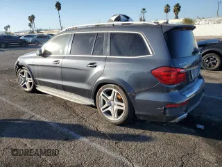 2015 Mercedes-Benz GL-Class GL 550 with VIN 4JGDF7DE7FA518121, listed as a Copart auction lot 73961463 with 0 mi miles. Bid and sale history available at carsss.com. Image 2.
