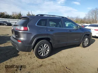 2022 Jeep Cherokee Latitude Lux with VIN 1C4PJMMXXND508325, listed as a Copart auction lot 80366204 with 21,249 mi miles and Salvage title. Bid and sale history available at DreamBid. Image 3.