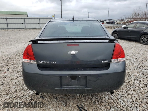 2013 Chevrolet Impala LTZ with VIN 2G1WC5E32D1263952, listed as a Copart auction lot 83983044 with 150,853 mi miles and Salvage Title. Bid and sale history available at DreamBid. Image 6.