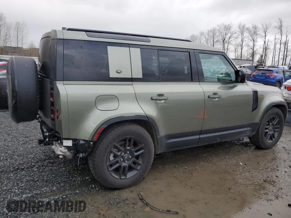 2024 Land Rover Defender S with VIN SALEJ7EX9R2343479, listed as a Copart auction lot 84972984 with 3,124 mi miles and Salvage title. Bid and sale history available at DreamBid. Image 3.
