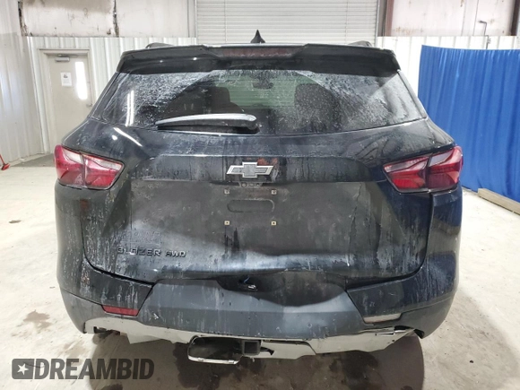 2022 Chevrolet Blazer LT with VIN 3GNKBJRS6NS136525, listed as a Copart auction lot 87189004 with 55,401 mi miles and Salvage title. Bid and sale history available at DreamBid. Image 6.