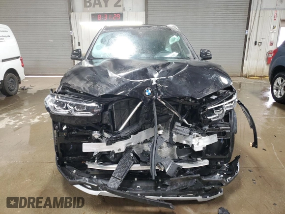 2023 BMW X3 xDrive30i with VIN 5UX53DP07P9S81101, listed as a Copart auction lot 50319775 with 12,378 mi miles and Salvage Title. Bid and sale history available at carsss.com. Image 5.