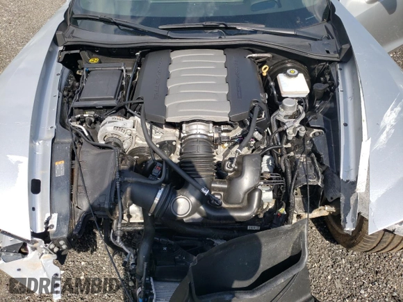 2017 Chevrolet Corvette 3LT with VIN 1G1YF2D73H5110715, listed as a Copart auction lot 79644404 with 15,672 mi miles and Salvage Title. Bid and sale history available at carsss.com. Image 11.