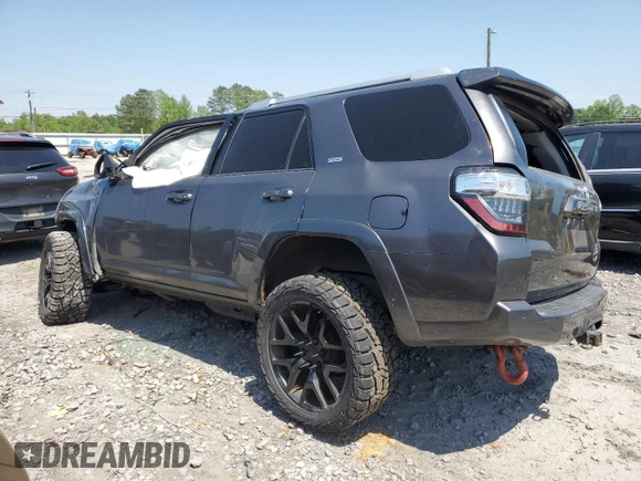 2017 Toyota 4Runner SR5 with VIN JTEZU5JR0H5155342, listed as a Copart auction lot 52781005 with Not provided miles and Salvage title. Bid and sale history available at DreamBid. Image 2.