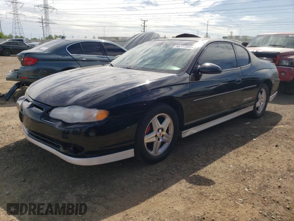 2004 Chevrolet Monte Carlo SS Supercharged z VIN 2G1WZ121749173420, wystawiony jako Copart lot #58777355 z przebiegiem 179 348 mil mil oraz Tytuł czysty. Historia ofert i sprzedaży dostępna na DreamBid. Obrazek 1.