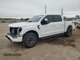 2022 Ford F-150 XL with VIN 1FTFW1E83NFC11064, listed as a Copart auction lot 54583745 with 34,722 mi miles and Salvage Title. Bid and sale history available at DreamBid. Image 1.