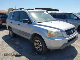 2003 Honda Pilot LX with VIN 2HKYF18123H525797, listed as a IAAI auction lot 42619537 with 228,162 mi miles and . Bid and sale history available at DreamBid. Image 1.