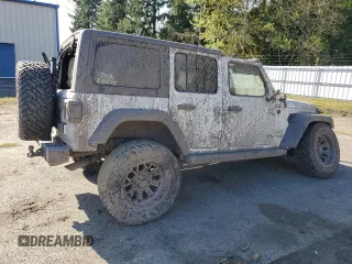 2018 Jeep Wrangler Unlimited Sport S с VIN 1C4HJXDN5JW254560, выставлен на аукционе Copart как лот 53254825 с пробегом Не указан миль и Списание • Salvage title. История ставок и продаж доступна на DreamBid. Изображение 3.
