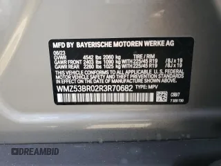 2024 MINI Countryman Cooper S with VIN WMZ53BR02R3R70682, listed as a Copart auction lot 74350254 with 0 mi miles and Salvage Title. Bid and sale history available at carsss.com. Image 13.