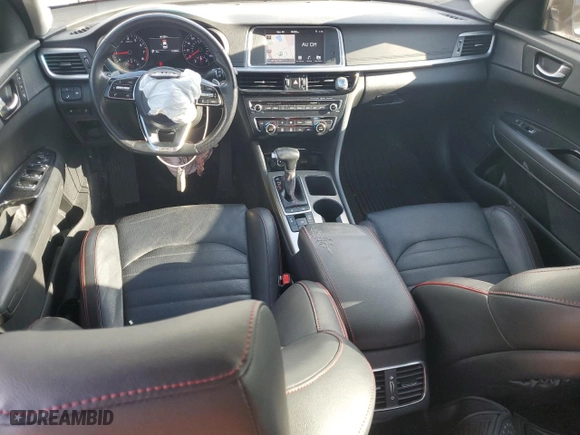 2019 Kia Optima SX with VIN 5XXGW4L29KG367000, listed as a Copart auction lot 72191104 with 103,364 mi miles and Salvage Title. Bid and sale history available at carsss.com. Image 8.