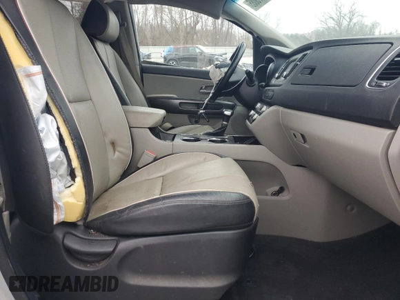 2020 Kia Sedona EX with VIN KNDMB5C10L6648064, listed as a Copart auction lot 46973085 with 52,374 mi miles and Salvage Title. Bid and sale history available at carsss.com. Image 7.