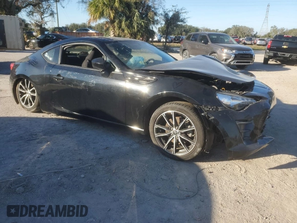 2017 Toyota 86 with VIN JF1ZNAA1XH8709513, listed as a Copart auction lot 82393764 with 42,786 mi miles and Salvage Title. Bid and sale history available at carsss.com. Image 4.
