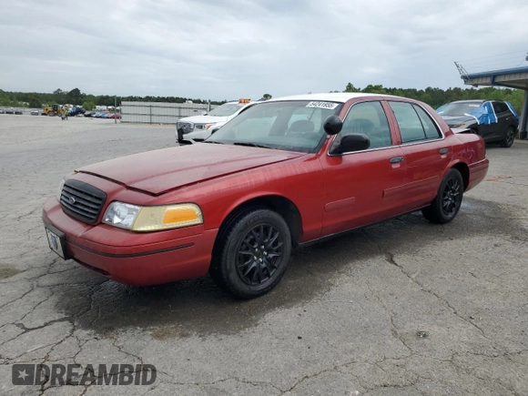 1999 Ford Crown Victoria Police with VIN 2FAFP71W7XX167653, listed as a Copart auction lot 54241955 with 81,967 mi miles and Salvage Title. Bid and sale history available at carsss.com. Image 1.