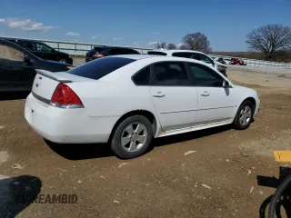 2010 Chevrolet Impala LT with VIN 2G1WB5EN1A1131572, listed as a Copart auction lot 54410605 with 188,432 mi miles and Non Repairable. Bid and sale history available at DreamBid. Image 3.