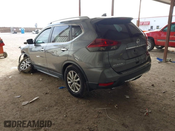 2018 Nissan Rogue SV with VIN 5N1AT2MT0JC762767, listed as a IAAI auction lot 41625813 with 56,766 mi miles and . Bid and sale history available at carsss.com. Image 3.