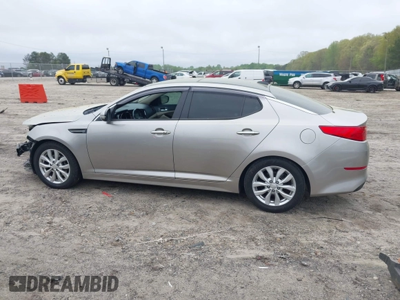 2015 Kia Optima EX with VIN 5XXGN4A76FG409159, listed as a IAAI auction lot 41937814 with 120,641 mi miles. Bid and sale history available at carsss.com. Image 15.