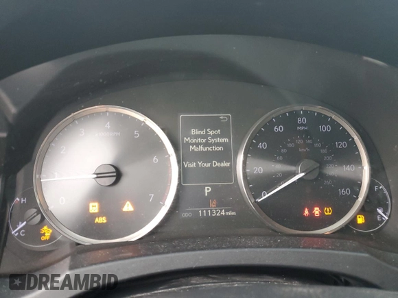 2018 Lexus IS 300 with VIN JTHBA1D2XJ5076545, listed as a Copart auction lot 63296235 with 111,324 mi miles and Salvage title. Bid and sale history available at DreamBid. Image 9.