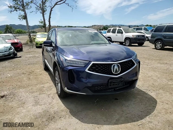 2024 Acura RDX with VIN 5J8TC2H32RL002909, listed as a Copart auction lot 53880924 with 3,940 mi miles and Salvage Title. Bid and sale history available at carsss.com. Image 10.