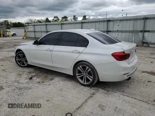 2017 BMW 3 Series 330i xDrive with VIN WBA8D9G5XHNT91599, listed as a Copart auction lot 55810245 with 88,250 mi miles and Salvage title. Bid and sale history available at DreamBid. Image 2.