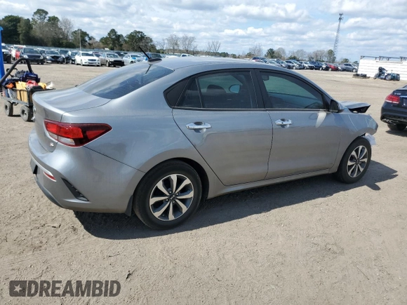 2021 Kia Rio LX with VIN 3KPA24AD4ME425838, listed as a Copart auction lot 46171695 with 69,542 mi miles and Salvage Title. Bid and sale history available at DreamBid. Image 3.
