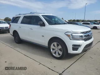 2023 Ford Expedition Max King Ranch z VIN 1FMJK1P83PEA01832, wystawiony jako Copart lot #75518404 z przebiegiem 59 474 mil mil oraz Szkoda całkowita • Salvage title. Historia ofert i sprzedaży dostępna na DreamBid. Obrazek 4.