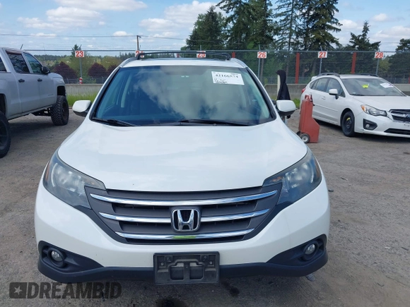 2013 Honda CR-V EX-L with VIN 5J6RM4H72DL029549, listed as a IAAI auction lot 42166574 with 183,689 mi miles. Bid and sale history available at carsss.com. Image 12.