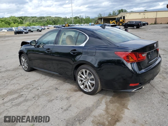 2015 Lexus GS 350 with VIN JTHCE1BL2FA000272, listed as a Copart auction lot 59845004 with 113,246 mi miles and Salvage Title. Bid and sale history available at carsss.com. Image 2.