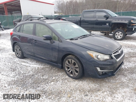 2015 Subaru Impreza Special Sports Limited с VIN JF1GPAV65FH208503, выставлен на аукционе IAAI как лот 41705095 с пробегом 57 305 миль миль и . История ставок и продаж доступна на DreamBid. Изображение 1.
