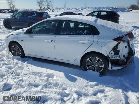 2020 Hyundai Ioniq SE with VIN KMHC65LD1LU234437, listed as a Copart auction lot 46752515 with 28,202 mi miles and Salvage title. Bid and sale history available at DreamBid. Image 2.