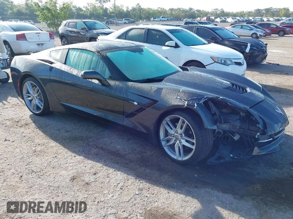 2018 Chevrolet Corvette 3LT with VIN 1G1YF2D78J5105256, listed as a IAAI auction lot 41878913 with 58,121 mi miles. Bid and sale history available at carsss.com. Image 1.