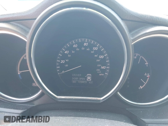 2006 Lexus RX 400h with VIN JTJHW31U560034896, listed as a IAAI auction lot 42053635 with 189,409 mi miles and . Bid and sale history available at DreamBid. Image 7.