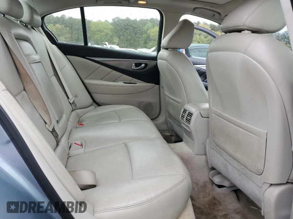 2014 Infiniti Q50 Sport with VIN JN1BV7AR9EM693217, listed as a Copart auction lot 50870335 with 149,854 mi miles and Salvage Title. Bid and sale history available at carsss.com. Image 10.