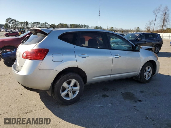 2010 Nissan Rogue S with VIN JN8AS5MT1AW020924, listed as a Copart auction lot 48621575 with 135,060 mi miles and Salvage Title. Bid and sale history available at DreamBid. Image 3.