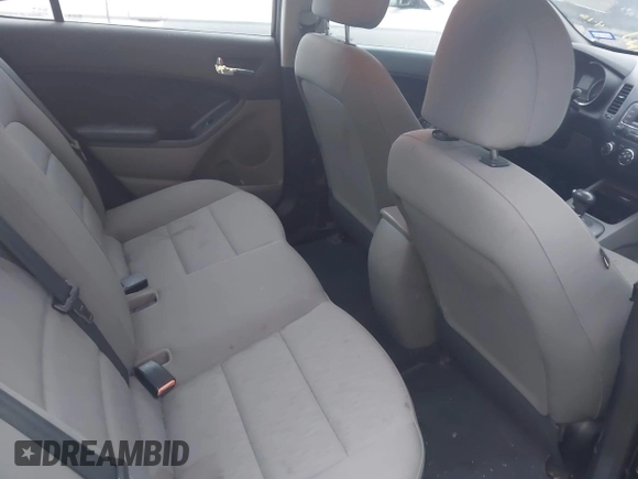2015 Kia Forte LX with VIN KNAFK4A6XF5429220, listed as a IAAI auction lot 42001696 with 89,548 mi miles. Bid and sale history available at carsss.com. Image 8.