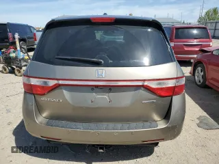 2011 Honda Odyssey Touring Elite with VIN 5FNRL5H9XBB030061, listed as a Copart auction lot 55067775 with 142,245 mi miles and Clean Title. Bid and sale history available at DreamBid. Image 6.