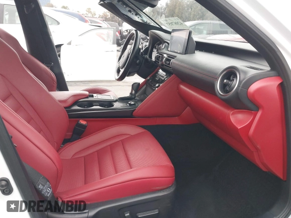 2022 Lexus IS 350 F Sport z VIN JTHGZ1B29N5055838, wystawiony jako IAAI lot #42087057 z przebiegiem 50 699 mil mil oraz . Historia ofert i sprzedaży dostępna na DreamBid. Obrazek 5.