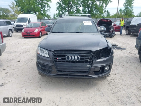 2017 Audi SQ5 Prestige z VIN WA1VCAFPXHA054672, wystawiony jako IAAI lot #42239501 z przebiegiem 119 781 mil mil oraz . Historia ofert i sprzedaży dostępna na DreamBid. Obrazek 13.